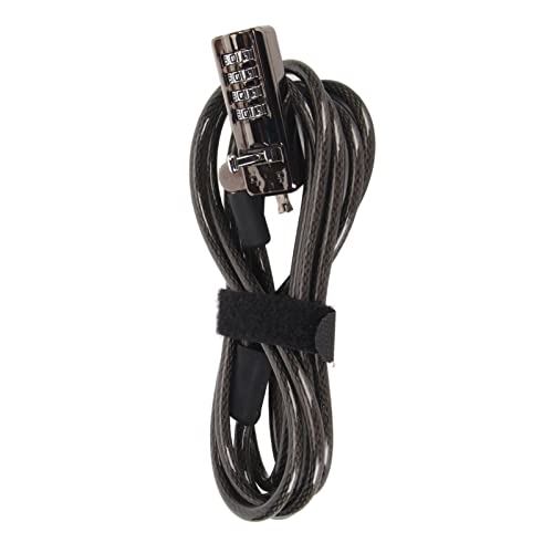 Laptop Lock 4 -Digit Cipher Resilient Tragbares Computer -Sicherheitskabel mit Schloss für Laptop LockComputer LockComputer -Kabel Locklaptop Security CableComputer -Sicherheitskabel von CFTGIW