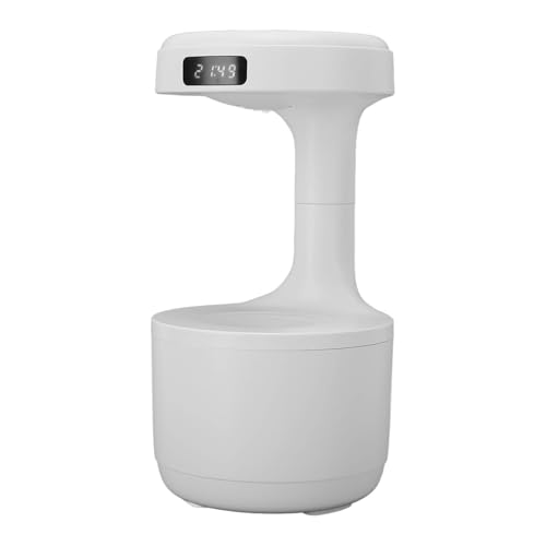Luftbefeuchter Drop -Luftbefeuchter Ruhiger Feiner Leckage -Proof USB Powered Nebel Schwarzer Drop Luftbefeuchterdesktop Humidten mit Jederzeit (WHITE) von CFTGIW
