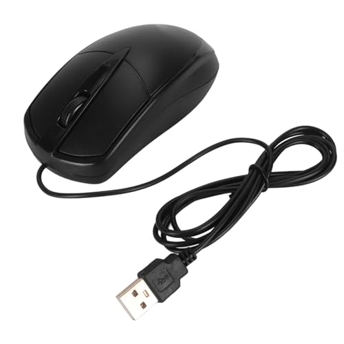 Wired 1000 DPI 4,9ft Kabel 3 Tasten Rosthar Abs Plug and Play Gaming für Home School Office Wired Mousegaming MouseLaptop MouseComputer Mouseusb Mausmaterial Gaming G von CFTGIW