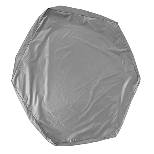 Zuverlässige Materialauswahl: T Sandbox -Abdeckung Sandkisten Sandspielzeug Abdeckung Poolabdeckung mit Auslosung für Garten Im Freien Ist Erfahrung mit Hochwertigen Premium -Polyestermaterial. (GRAY) von CFTGIW