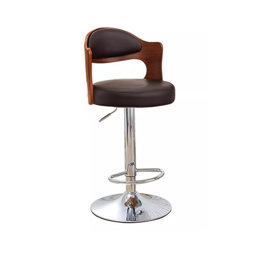 Barhocker Barstühle, Haushalts-Barstühle, Barhocker, Stühle mit anhebbarer Rückenlehne, Massivholz-Balkonhocker, Rezeptions-Kassiererstühle, Hocker mit hohen Füßen Bar Chair von CFY652