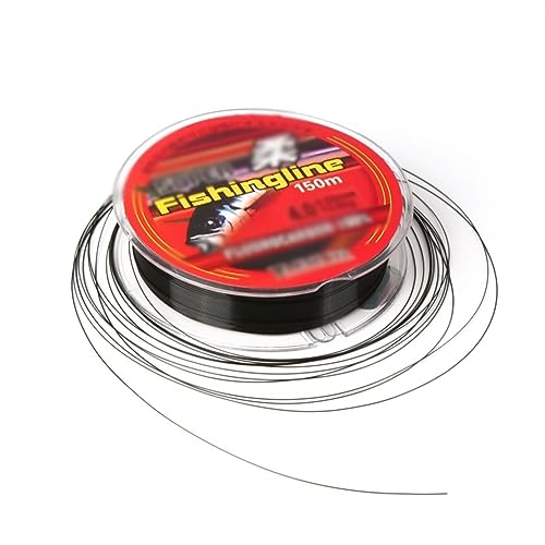 CFY652 Angelschnur 100 m Nylon-Angelschnüre, superstarker, kohlenstoffbeschichteter Monofilament-Angelschnur, verschleißfester Salzwasser-Karpfendraht Angelsehne(2.0) von CFY652