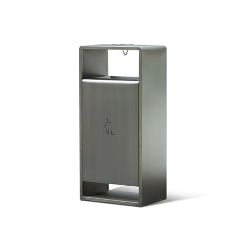 CFY652 Mülltonne 55L Innen-/Außen-Mülleimer, quadratischer Metall-Mülleimer mit seitlichem Überwurf, moderner, gewerblicher Mülleimer mit Aschenbecher Garbage Bin CFY652 Mülltonne 55L Innen-/Außen-Mülleimer, quadratischer Metall-Mülleimer mit seitlichem Überwurf, moderner, gewerblicher Mülleimer mit Aschenbecher Garbage Bin von CFY652