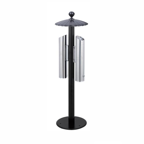 CFY652 Mülltonne Bodenstehender vertikaler Raucherbereich im Freien, Aschensäule, Rauchlösch-Mülleimer for den Innenbereich Garbage Bin von CFY652