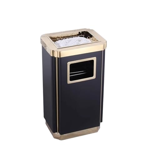 CFY652 Mülltonne Großer gewerblicher Mülleimer aus Edelstahl, Hotel-Ktv-Lobby, vertikaler Aschenbecher, Aufzug, Eingang, hochwertiger quadratischer Eimer for den Außenbereich Garbage Bin von CFY652