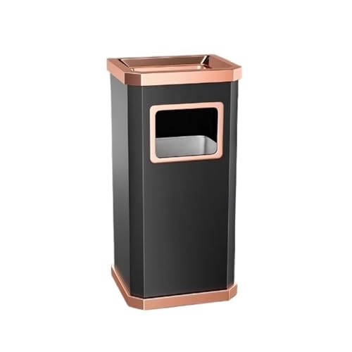 CFY652 Mülltonne Hotel-Lobby-Mülleimer aus Edelstahl, kommerzieller vertikaler Aschenbecher, Außenstiel, Rauchlöschbehälter, öffentliche Plätze Garbage Bin von CFY652