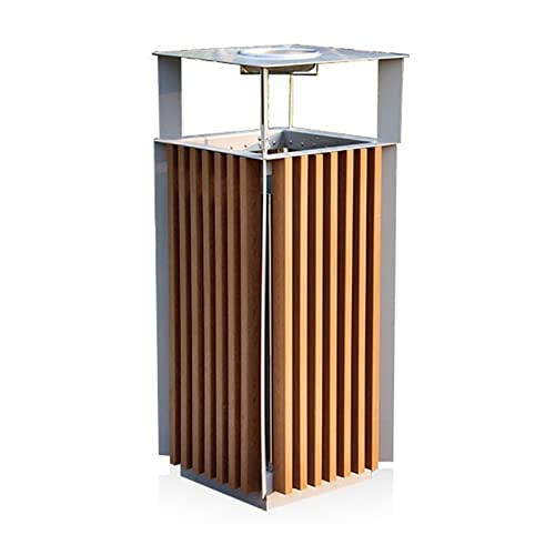 CFY652 Mülltonne Quadratischer Mülleimer, Outdoor-Recyclingbehälter aus Metall mit Aschenbecher Oben und herausnehmbarem Innenbehälter, großer gewerblicher Müllbehälter Garbage Bin CFY652 Mülltonne Quadratischer Mülleimer, Outdoor-Recyclingbehälter aus Metall mit Aschenbecher Oben und herausnehmbarem Innenbehälter, großer gewerblicher Müllbehälter Garbage Bin von CFY652