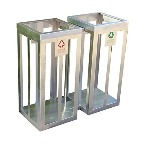CFY652 Mülltonne Rechteckiger kombinierter Müllbeutelhalter, Müllbeutelhalter aus Edelstahl, offener, klassifizierter Mülleimer aus Edelstahl for den Innen- und Außenbereich Garbage Bin CFY652 Mülltonne Rechteckiger kombinierter Müllbeutelhalter, Müllbeutelhalter aus Edelstahl, offener, klassifizierter Mülleimer aus Edelstahl for den Innen- und Außenbereich Garbage Bin von CFY652