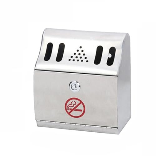 CFY652 Mülltonne Wandmontierter Aschesäulen-Außenabfalleimer aus Edelstahl mit Aschenbecher, Hotel-Eimer for Zigarettenkippen Garbage Bin CFY652 Mülltonne Wandmontierter Aschesäulen-Außenabfalleimer aus Edelstahl mit Aschenbecher, Hotel-Eimer for Zigarettenkippen Garbage Bin von CFY652