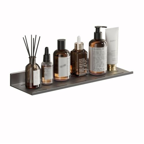 Duschablage Schwebende Badezimmerregale, Duschregal aus Aluminium ohne Bohren mit Rand und Abflusslöchern, an der Wand montiertes Präsentationsregal for Wohnzimmer, Badezimmer und Küche Duscheckregal( Duschablage Schwebende Badezimmerregale, Duschregal aus Aluminium ohne Bohren mit Rand und Abflusslöchern, an der Wand montiertes Präsentationsregal for Wohnzimmer, Badezimmer und Küche Duscheckregal( von CFY652