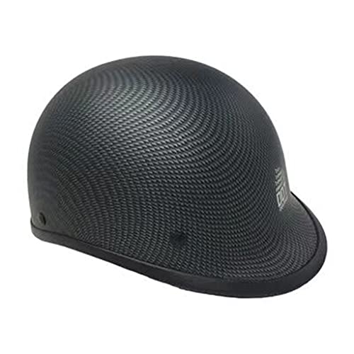 CFZWJ Retro Motorrad Halbschale Jet-Helm Kohlefaser-Grafiken ECE-Zulassung Männer und Frauen Erwachsene für Cruiser Chopper Motorrad Helm von CFZWJ