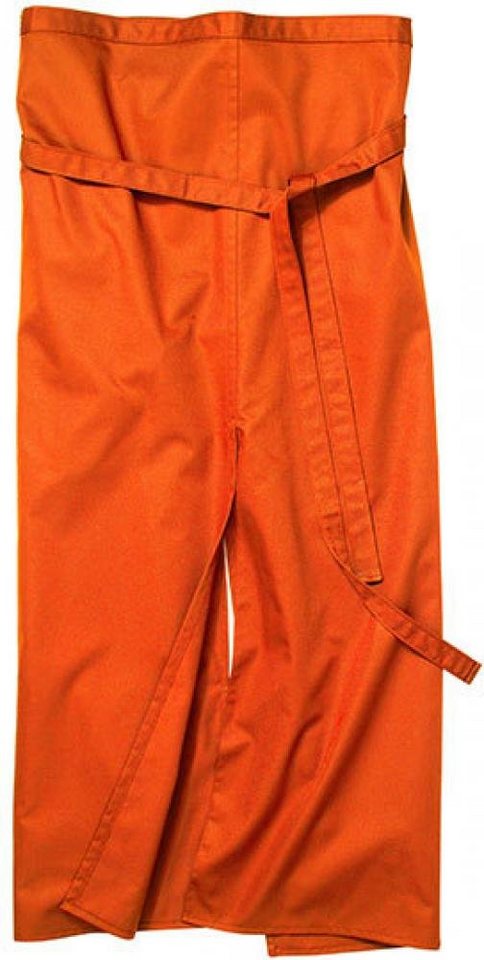 CG Workwear Kochschürze Slit Apron Milano 100 x 100 cm Waschbar bis 95 °C Gehschlitz von CG Workwear