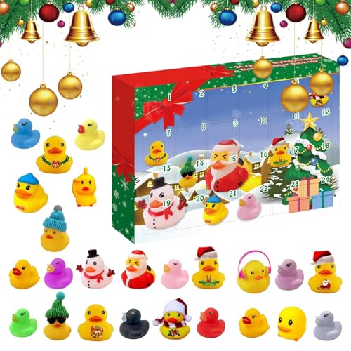 CGACCSD Adventskalender 24 | Weihnachts-Countdown 24 Spielzeug | Partygeschenke zum Befüllen von Socken für | Urlaub Reise Badezimmer Schule Zuhause von CGACCSD