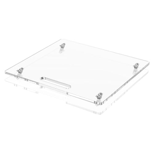 CGACCSD Ausziehbares Tablett – Ausziehplatte für Kaffeemaschine aus Acryl mit Rollen aus Gummi, Rollbrett 35 x 33 cm, Organizer für Küchenmaschine CGACCSD Ausziehbares Tablett – Ausziehplatte für Kaffeemaschine aus Acryl mit Rollen aus Gummi, Rollbrett 35 x 33 cm, Organizer für Küchenmaschine von CGACCSD