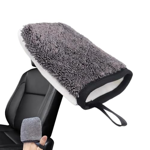 CGACCSD Autowaschhandschuhe, Waschhandschuhe für Autos, Lackierung, automatische Dekontamination, Werkzeug aus Polyester für Ledersitz, Tür, Tafel CGACCSD Autowaschhandschuhe, Waschhandschuhe für Autos, Lackierung, automatische Dekontamination, Werkzeug aus Polyester für Ledersitz, Tür, Tafel von CGACCSD