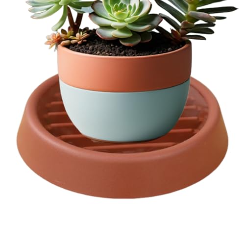 CGACCSD Blumentopf-Untersetzer, Pflanzgefäß-Untersetzer, Sukkulenten-Tablett für Zuhause, robuste Blumentopf-Untersetzer für den Innen- und Außenbereich, ideal für CGACCSD Blumentopf-Untersetzer, Pflanzgefäß-Untersetzer, Sukkulenten-Tablett für Zuhause, robuste Blumentopf-Untersetzer für den Innen- und Außenbereich, ideal für von CGACCSD