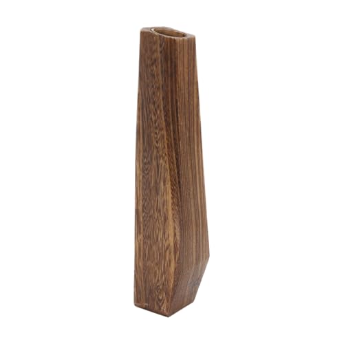 CGACCSD Dekorative Holzvasen – Vase aus Holz, groß und rustikal – Tischdekoration für Innen Außen Patio Flur Badezimmer Schlafzimmer Wohnzimmer Regale Badezimmer von CGACCSD