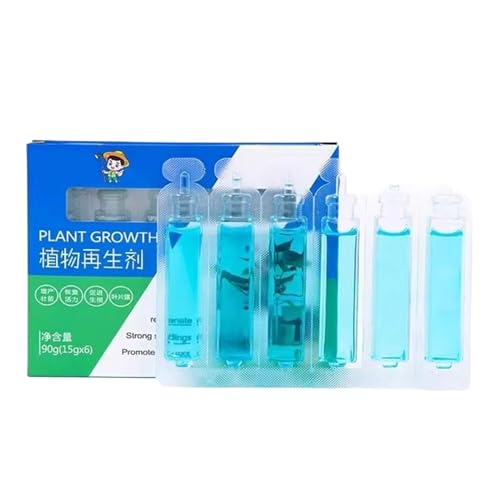 CGACCSD Dünger Für Zimmerpflanzen - 6 Stück Zimmerpflanzen Dünger à 15 g,Allzweck Wurzel Stimulator und Wachstums Förderer für Blumen Früchte von CGACCSD