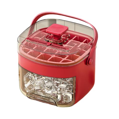 CGACCSD Eiswürfelform Mit Deckel | Whisky Eiswürfelbehälter Mit Aufbewahrungsbox Und Griff,Wiederverwendbare Silikonformen Mit Einfacher Entnahme Für Küche Bar Cocktail Zuhause Camping Reise CGACCSD Eiswürfelform Mit Deckel | Whisky Eiswürfelbehälter Mit Aufbewahrungsbox Und Griff,Wiederverwendbare Silikonformen Mit Einfacher Entnahme Für Küche Bar Cocktail Zuhause Camping Reise von CGACCSD