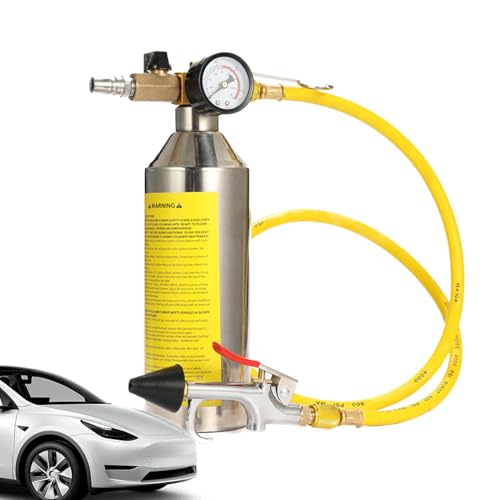 CGACCSD Entlüftungsset für Klimaanlage – Reinigung von Rohrleitungen, Klimaanlage, Auto, Sprühflasche mit Schlauch aus Edelstahl, für Verdampfer und Autos CGACCSD Entlüftungsset für Klimaanlage – Reinigung von Rohrleitungen, Klimaanlage, Auto, Sprühflasche mit Schlauch aus Edelstahl, für Verdampfer und Autos von CGACCSD