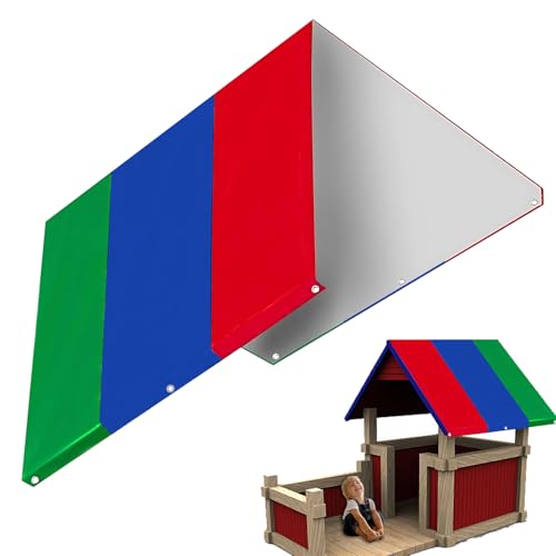 CGACCSD Ersatz-TARP für das Swing-Spiel, Ersatzabdeckung für Spielfelddach | Sunshade Swing-Abdeckung | 132 x 226 cm / 51,97 x 88,98 Zoll Play Haus Tarre, Zubehör von CGACCSD
