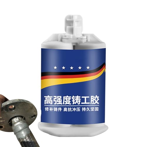 CGACCSD Flüssigmetall-Schweißfüllstoff, Metallreparaturpaste | Flüssigmetallfüllstoff - Reparaturgelpaste (A+B), Metallklebstoff für Gusseisen, Kühlerreparaturpaste, hochhitzebeständiger von CGACCSD