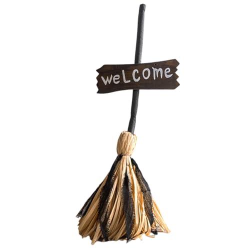 CGACCSD Hexenbesen, schwimmender Besen für Party | mit Beleuchtung, schwebender Animation und schrecklichen Geräuschen, für Halloween-Dekoration CGACCSD Hexenbesen, schwimmender Besen für Party | mit Beleuchtung, schwebender Animation und schrecklichen Geräuschen, für Halloween-Dekoration von CGACCSD