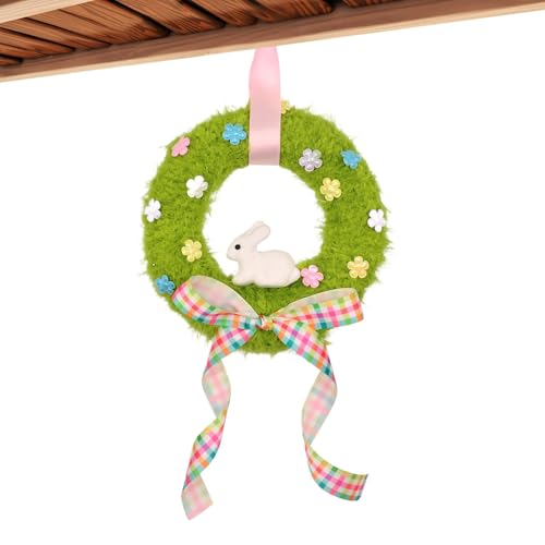 CGACCSD Osterhasenkranz, Ostertürkranz Ornament - Türkranz Ornament für Ostern | Saisonale Dekoration für den Innen- und Außenbereich, Urlaubscharme CGACCSD Osterhasenkranz, Ostertürkranz Ornament - Türkranz Ornament für Ostern | Saisonale Dekoration für den Innen- und Außenbereich, Urlaubscharme von CGACCSD