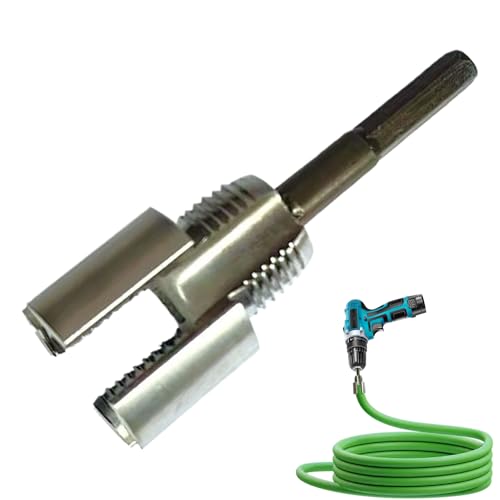 CGACCSD PVC Wasserrohr Gewindeschneider - Rohrgewinde Werkzeug | Gewindeschneideisen Aus Kohlenstoffstahl Mit Bohreradapter Für Elektrobohrer Und Sanitärarbeiten CGACCSD PVC Wasserrohr Gewindeschneider - Rohrgewinde Werkzeug | Gewindeschneideisen Aus Kohlenstoffstahl Mit Bohreradapter Für Elektrobohrer Und Sanitärarbeiten von CGACCSD
