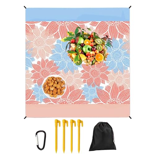 CGACCSD Picknickdecken | Camping Matte Outdoor Unterlage | Klappbare Strandausstattung Für Reisen Festivals Garten & Unterwegs von CGACCSD