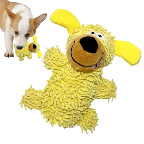 CGACCSD Robustes Kauspielzeug für Hunde, Squeaky-Plüschtier für Welpen und kleine Hunde | weich, interaktiv zur Stimulation der Zähne von Hunden aller Größen, hält sie beschäftigt mit Übung CGACCSD Robustes Kauspielzeug für Hunde, Squeaky-Plüschtier für Welpen und kleine Hunde | weich, interaktiv zur Stimulation der Zähne von Hunden aller Größen, hält sie beschäftigt mit Übung von CGACCSD