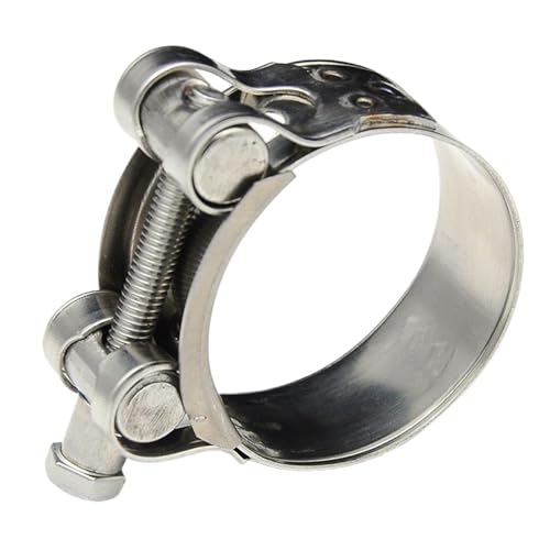 CGACCSD Rohrleitungszange, Rohrzange für Rohrleitungen, Rohrzange für Rohrleitungen, robuste Schlauchklemme aus Edelstahl, verstellbarer robuster Schlauchclip für max von CGACCSD
