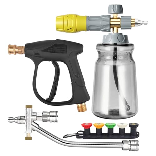 CGACCSD Schaumsprüher für Auto | Schaumlanze für Autowäsche – Multifunktionswerkzeug Reinigung Boden Bürgersteig Wand Außen Motorrad LKW von CGACCSD