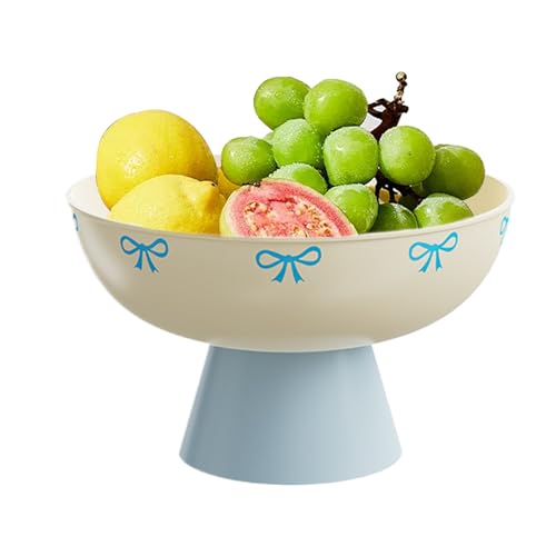 CGACCSD Snack-Tabletts – Obstschale mit integriertem Abtropfgestell – dekorativer Korb für Outdoor-Sideboard, Picknick, Küche, Landhausstil und Campingtisch von CGACCSD