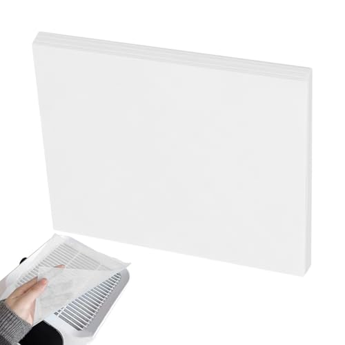 CGACCSD Staubsammler Filter für Nägel – 100 Stück belüfteter Staubsammler für Maniküre | Zubehör aus Papier für Salon zu Hause Ausbildung und Frauen von CGACCSD