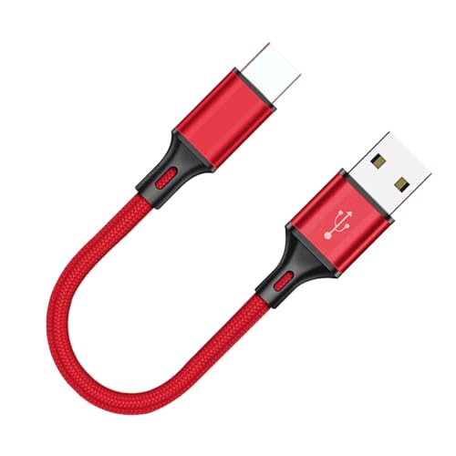 CGACCSD Type C Kabel - 25cm Extra Langes Geflochtenes Type-C Ladekabel,Tragbares Schnelllade Und Datenübertragungskabel Für Laptop Handy Computer CGACCSD Type C Kabel - 25cm Extra Langes Geflochtenes Type-C Ladekabel,Tragbares Schnelllade Und Datenübertragungskabel Für Laptop Handy Computer von CGACCSD