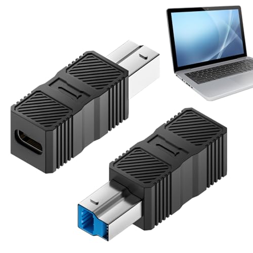 CGACCSD USB-Druckeradapter,USB 3.0 auf B Adapter - Hochgeschwindigkeits-Datenübertragung für Computer Laptops Scanner und Festplatten CGACCSD USB-Druckeradapter,USB 3.0 auf B Adapter - Hochgeschwindigkeits-Datenübertragung für Computer Laptops Scanner und Festplatten von CGACCSD