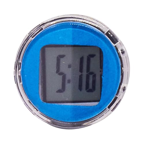 CGACCSD Uhr für das Auto, Uhr für das Armaturenbrett | Digitaler Stick auf Autouhr klein Wind Uhr | Elektronische Dekoration des Armaturenbretts Wasserdicht für die von CGACCSD