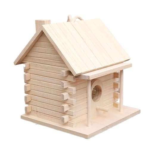 CGACCSD Vogelhäuser aus Holz, Vogelhaus aus Holz – Vogelnest | Gartendekoration Birdhouse, Zuchtbox Parakeet für Park pro Hof CGACCSD Vogelhäuser aus Holz, Vogelhaus aus Holz – Vogelnest | Gartendekoration Birdhouse, Zuchtbox Parakeet für Park pro Hof von CGACCSD