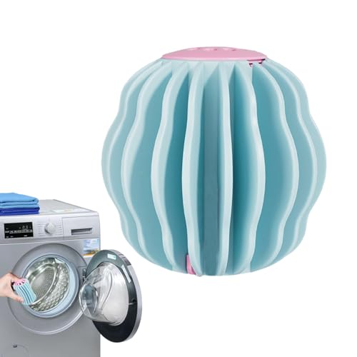 CGACCSD Waschkugeln für Waschmaschine, wiederverwendbar, fusselfrei und verhedderungsfrei, Weichspüler, Fleckenentferner, für Reisen, Schule, Kleidung von CGACCSD