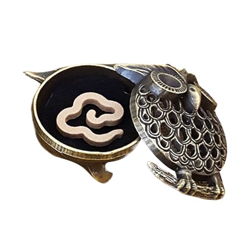 CGACCSD Weihrauchbrenner, Kegel-Räucherhalter, Räucherkegel-Brenner aus Legierung | Aschefänger, Ornament für den Innenbereich, Meditationswerkzeuge für Ostern CGACCSD Weihrauchbrenner, Kegel-Räucherhalter, Räucherkegel-Brenner aus Legierung | Aschefänger, Ornament für den Innenbereich, Meditationswerkzeuge für Ostern von CGACCSD