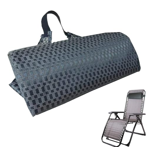 Kopfstütze | Kopfstütze Sessel Wohnzimmer | Kopfstütze Sofa Sessel | Ergonomisches abnehmbares Kissen für Liegestuhl / Garten | Ergonomisches abnehmbares Kissen für Klappstühle im Freien von CGACCSD