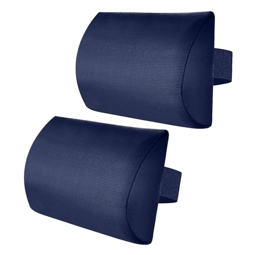 Kopfstütze | Kopfstütze Sessel Wohnzimmer | Kopfstütze Sofa Sessel | Ergonomisches abnehmbares Kissen für Liegestuhl / Garten | Ergonomisches abnehmbares Kissen für Klappstühle im Freien von CGACCSD