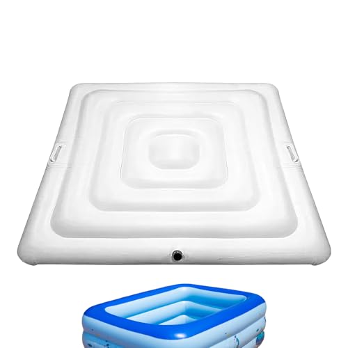Whirlpools Abdeckung, Thermoabdeckung Für Whirlpools, Aufblasbare Thermoabdeckung Quadratisch Mit Inflations- Und Deflationsventil Winddicht Regendichtem Schneebedeckter Isolierter Whirlpools-Deckel von CGACCSD