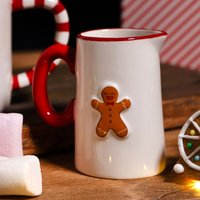 Weihnachts-Lebkuchenmann-Milchkännchen Mit Geschenkbox | Urlaub Festliches Geschirr Saisonales Dekor & Geschenk Weihnachts-Lebkuchenmann-Milchkännchen Mit Geschenkbox | Urlaub Festliches Geschirr Saisonales Dekor & Geschenk von CGBGiftware