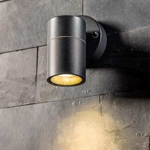 CGC Lighting Außenwandleuchte GU10 nach unten LED IP44 grau von CGC Lighting