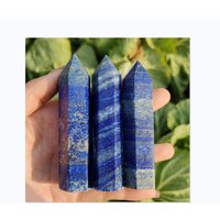 1 Stück Natürliche Lapislazuli Obelisk, Quarz Kristall Obelisk, Crystal Heal, Crystal Zauberstab Punkt, Reiki Heal, Kristall Geschenk, Crystal von CGCrystal