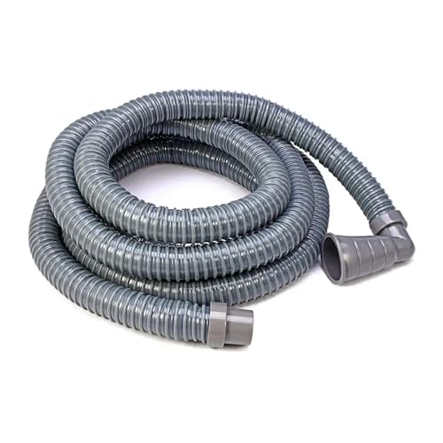 2/3/4/5M Waschmaschine Geschirrspüler Ablaufschlauch Abwasserauslass Ausstoßen Weicher Schlauch Dehnbarer Ablauf Flexibles Rohr Passt 32-42mm(2m) von CGDVYHZXT