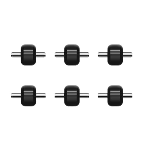 Soft Roller-Teile, Kompatibel Mit Dyson, V6 V10 V11 V15 Staubsauger, Soft Roller-Kopf, Ersatz For Kleine Räder, Zubehörteil(6pcs) von CGDVYHZXT