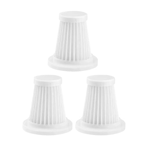 Staubsaugerfilterteile ， Home Car Mini Wireless Ersatzwaschbare Filter Staubsaugerzubehör(3pcs) von CGDVYHZXT
